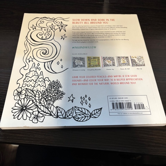 Beauty and earth coloring book - Picture 2 of 2